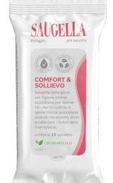 Saugella Poligyn Salviette Igiene Intima 15 pezzi